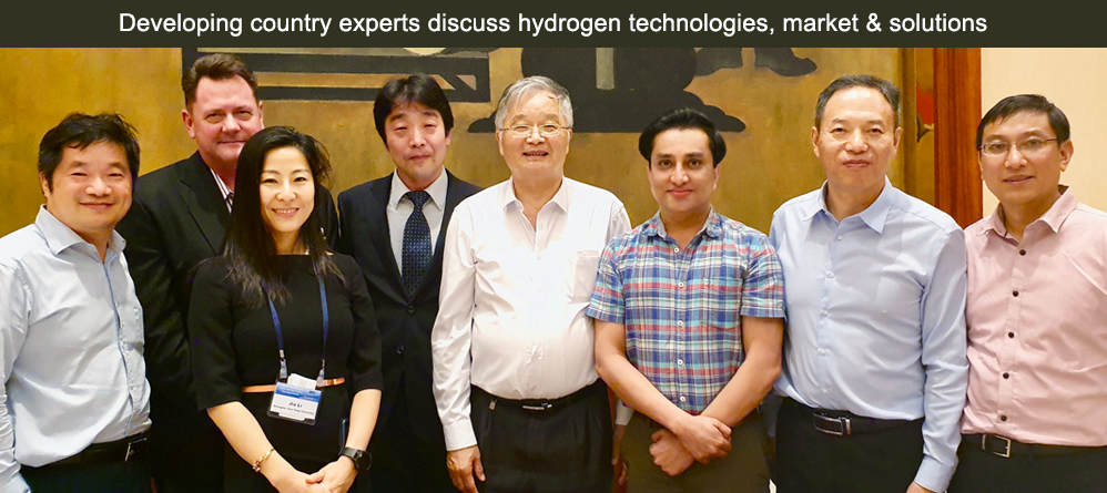 Developing country experts discuss hydrogen technologies, market & solutions