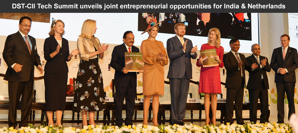 DST-CII Tech Summit unveils joint entrepreneurial opportunities for India & Netherlands