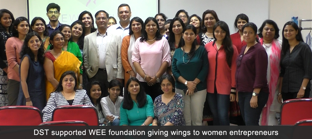 DST  supported WEE foundation giving wings to women entrepreneurs
