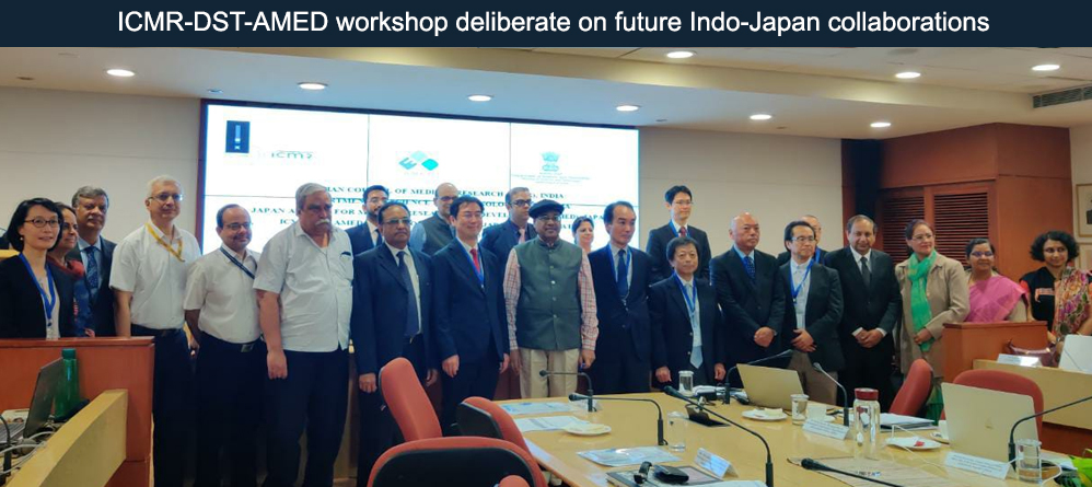 ICMR-DST-AMED workshop deliberate on future Indo-Japan collaborations