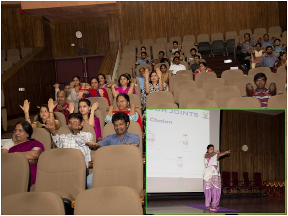  International Yoga Day at Indian Institute of Geomagnetism, New Panvel, Navi Mumbai