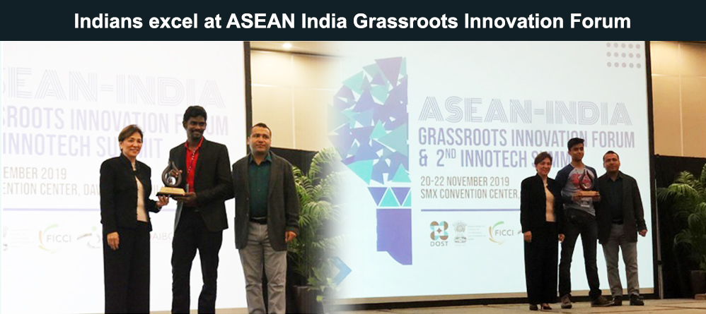 Indians excel at ASEAN India Grassroots Innovation Forum