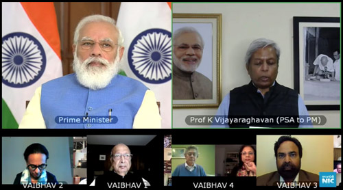 Prime Minister emphasized the importance of connecting & contributing for creating an ideal research ecosystem at the VAIBHAV Summit