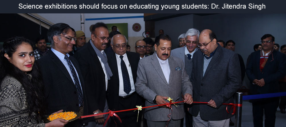 Science exhibitions should focus on educating young students: Dr. Jitendra Singh