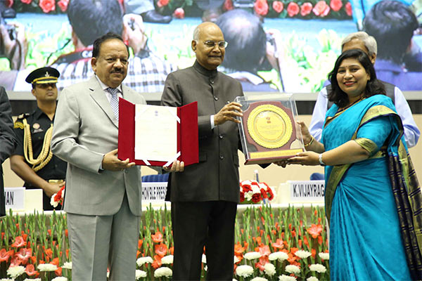 Scientists from DRDO & IIT Delhi receive National Award for Young Women Showing Excellence through Application of Technology for Societal Benefits