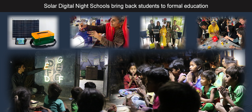 Solar Digital Night Schools bring back students to formal education