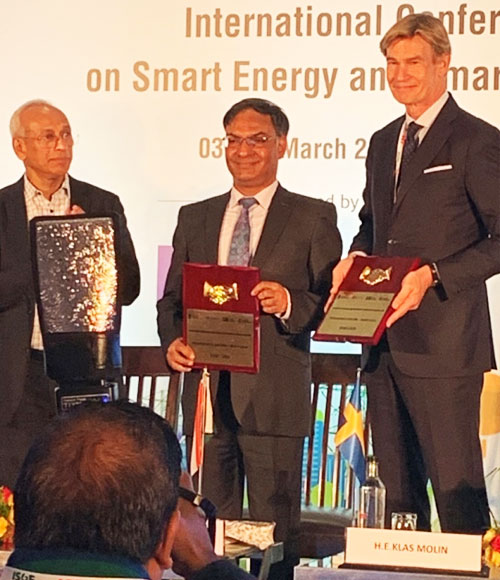 Sweden and India announce co-funding for a multi-million dollar programme on Smart Grids