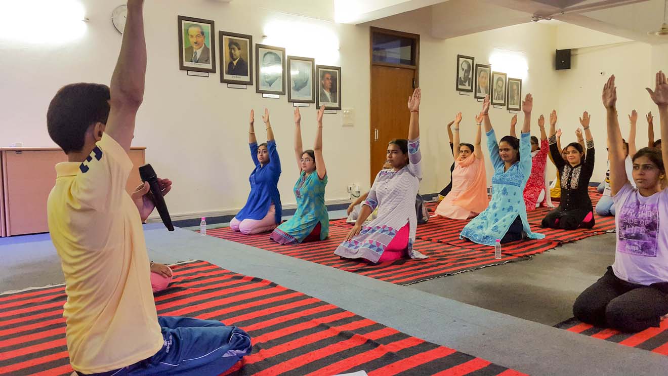 Yoga Day Celebration at INST, Mohali