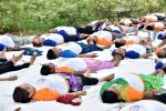 Yoga on Technology Bhawan Campus