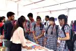 Students of Kendriya Vidhyalaya, R.K. Puram, New Delhi in Exhibition Pevilion